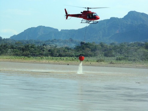 Incendio forestal en el Madidi arrasa con unas 220 hectáreas