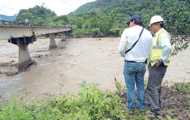 Fenómenos climáticos afectan a más de 4.600 familias en el país
